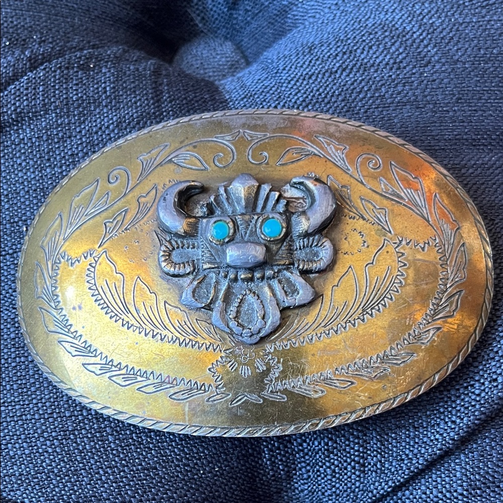 Vintage Western Belt Buckle